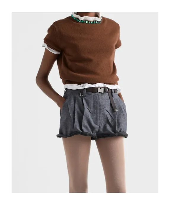 Embellished Short Sleeved Jumper