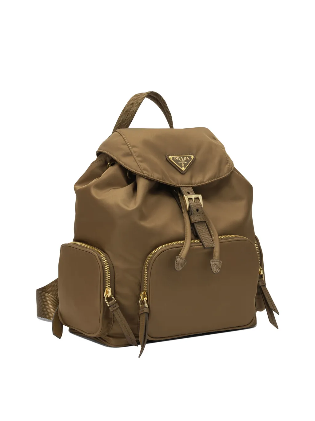 Buckle Zip-Fastening Backpack