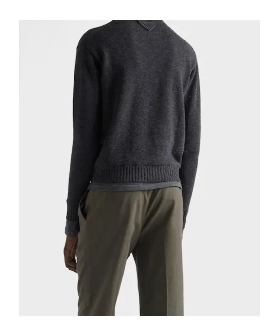 Long-Sleeved Crewneck Jumper