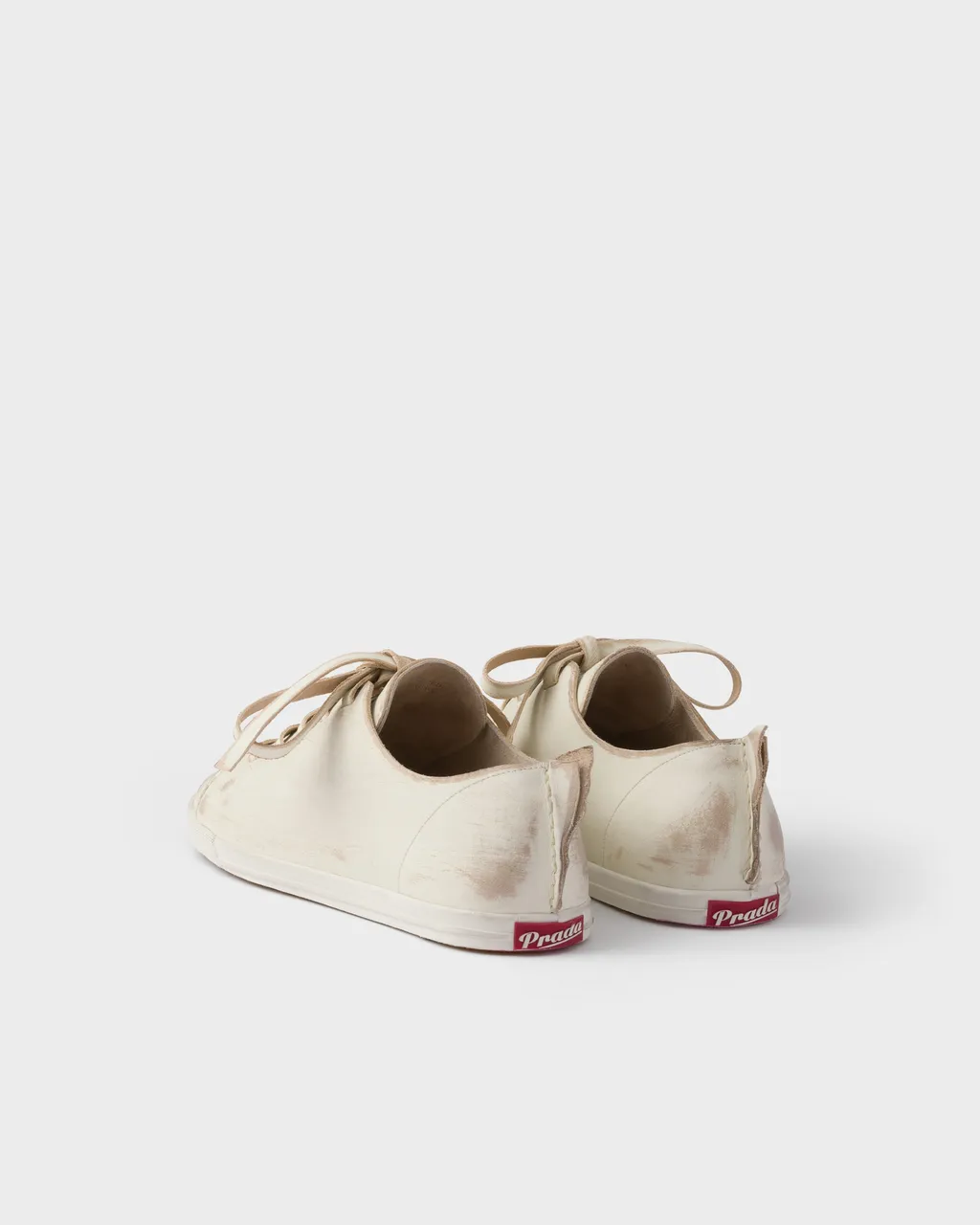 Round-Toe Lace-Up Sneakers
