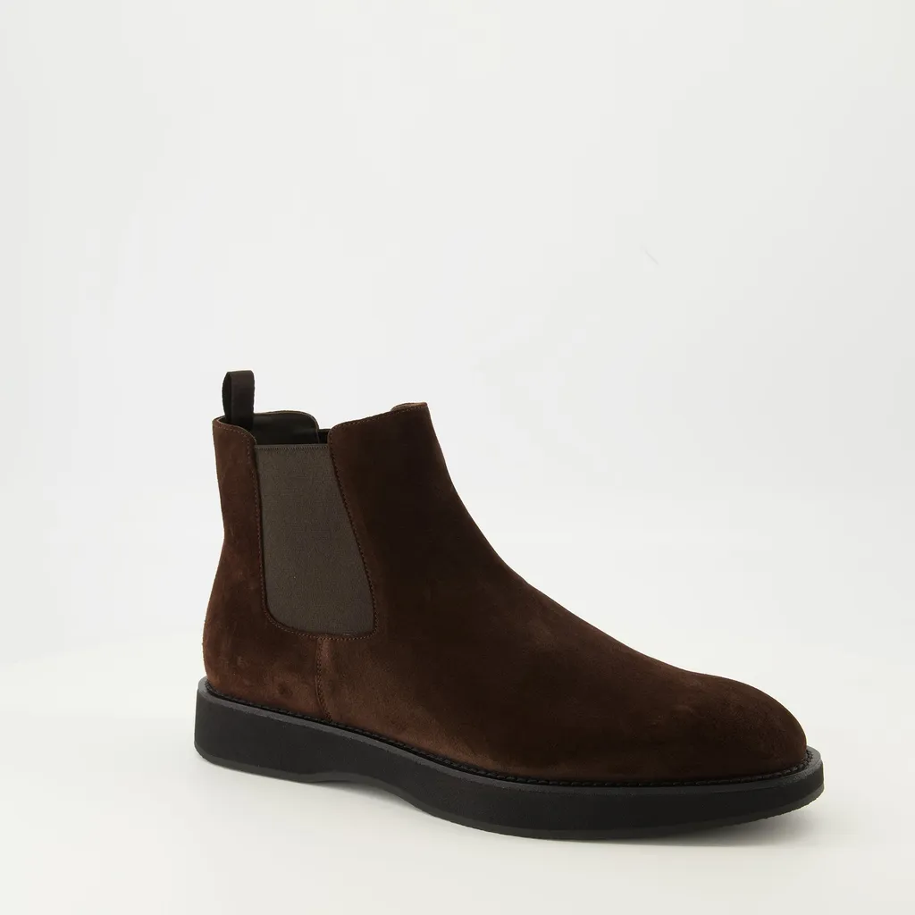 Suede Chelsea Boots