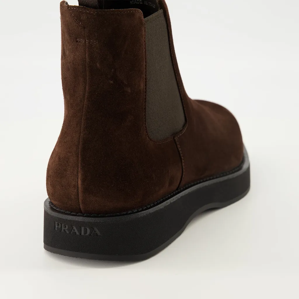 Suede Chelsea Boots
