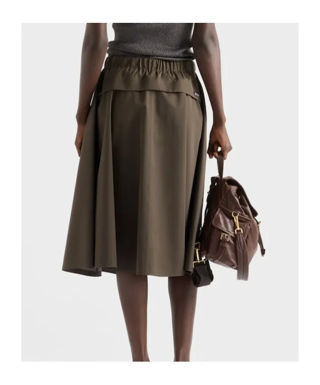 Technical Fabric Circle Skirt
