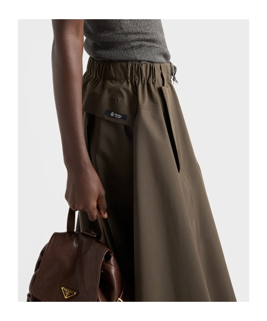 Technical Fabric Circle Skirt