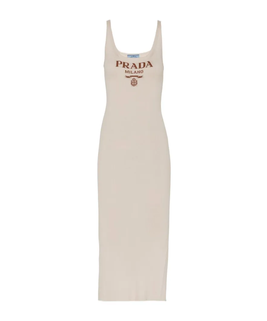 Sleeveless Ribbed Dress