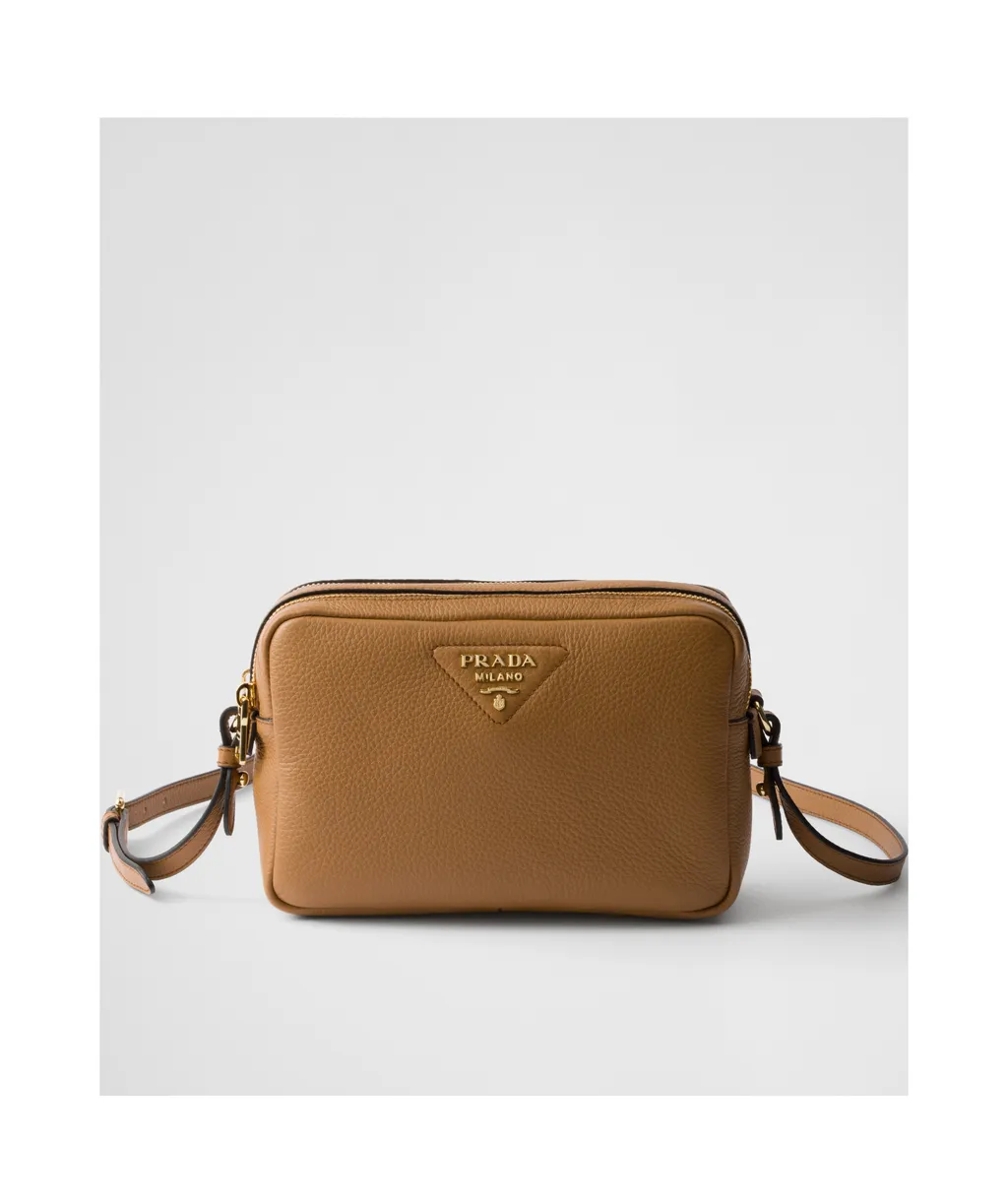 Logo Detailed Zipped Medium Crossbody Bag