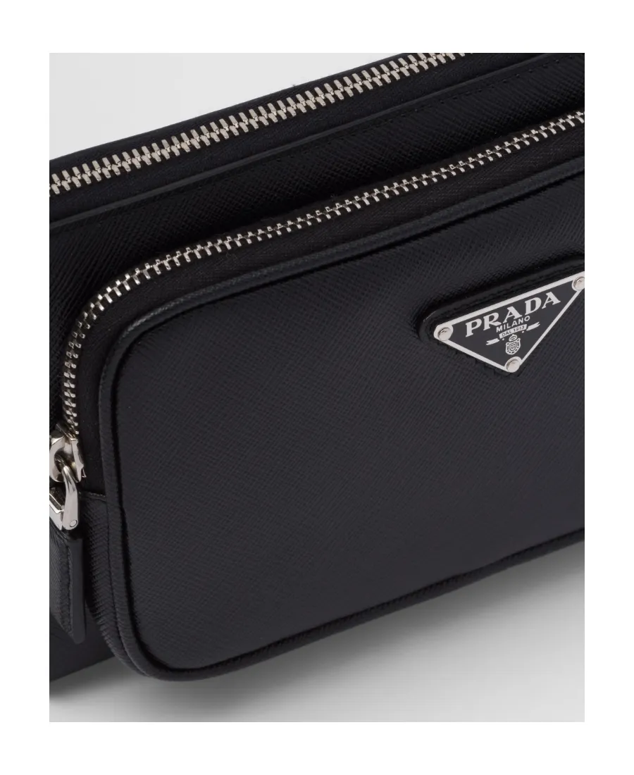 Saffiano Leather Shoulder Bag