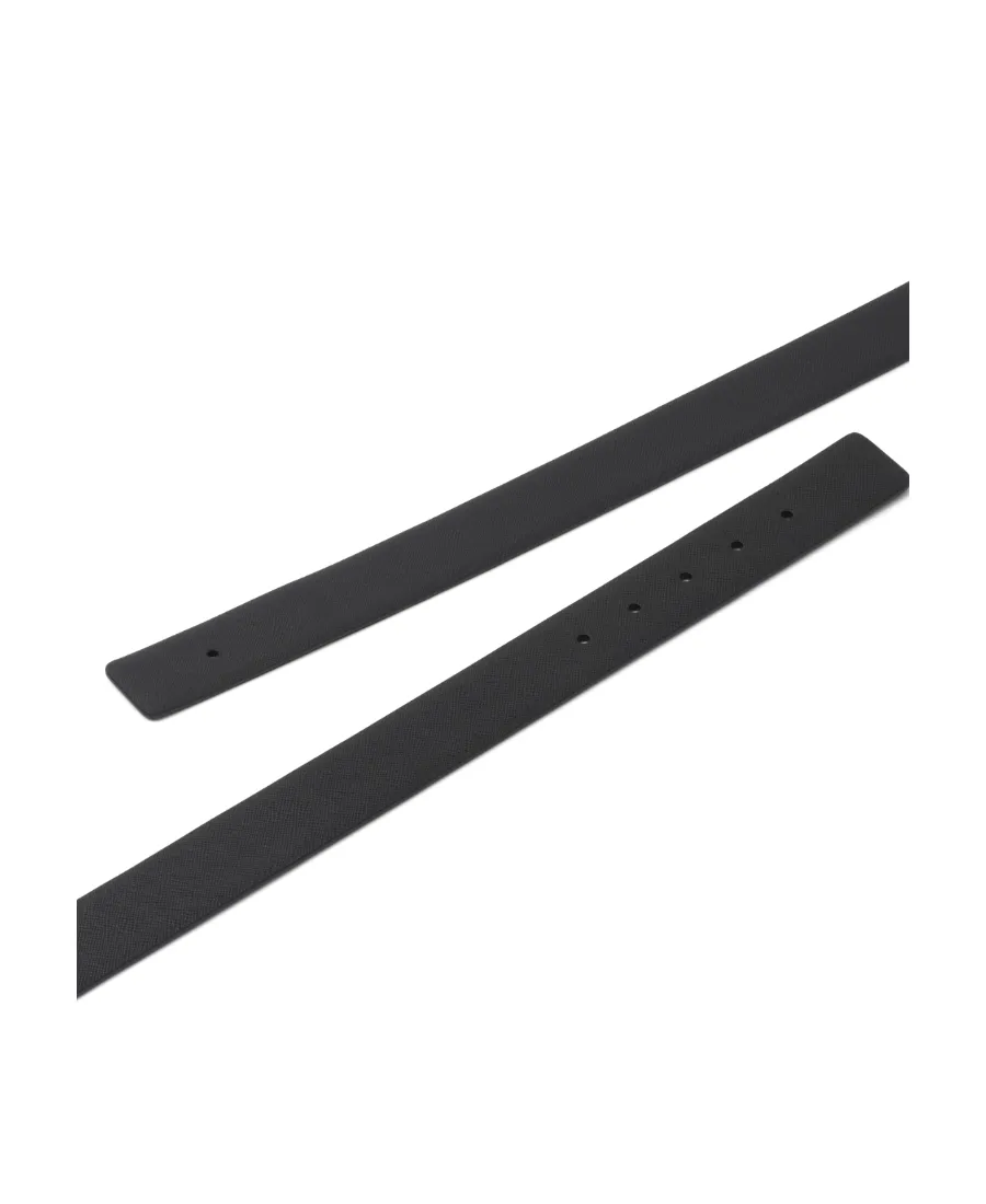 Saffiano Press-Stud Fastened Belt