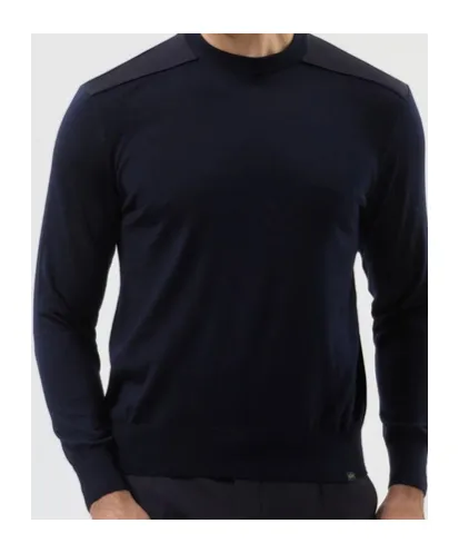 Shoulder-Panelled Sweater