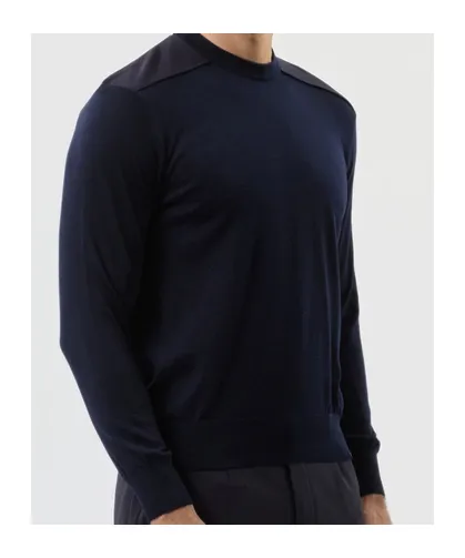 Shoulder-Panelled Sweater