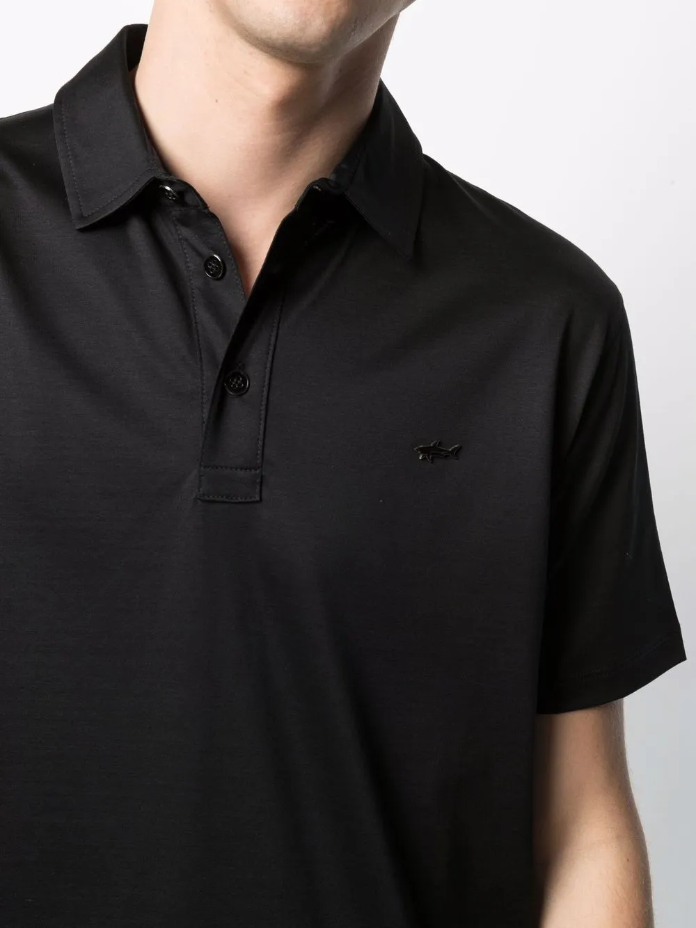 Embroidered-Logo Polo Shirt