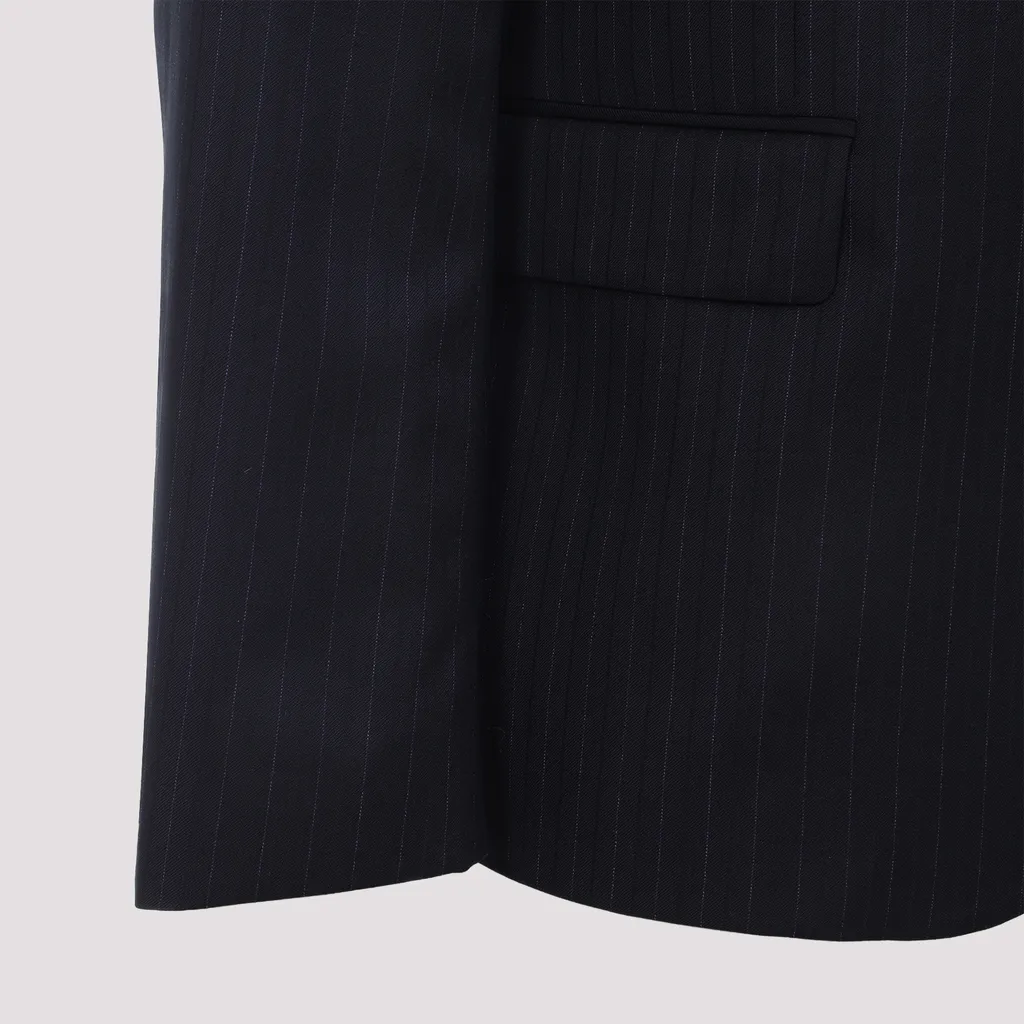The Soho Tailored-Fit Pinstripe Suit
