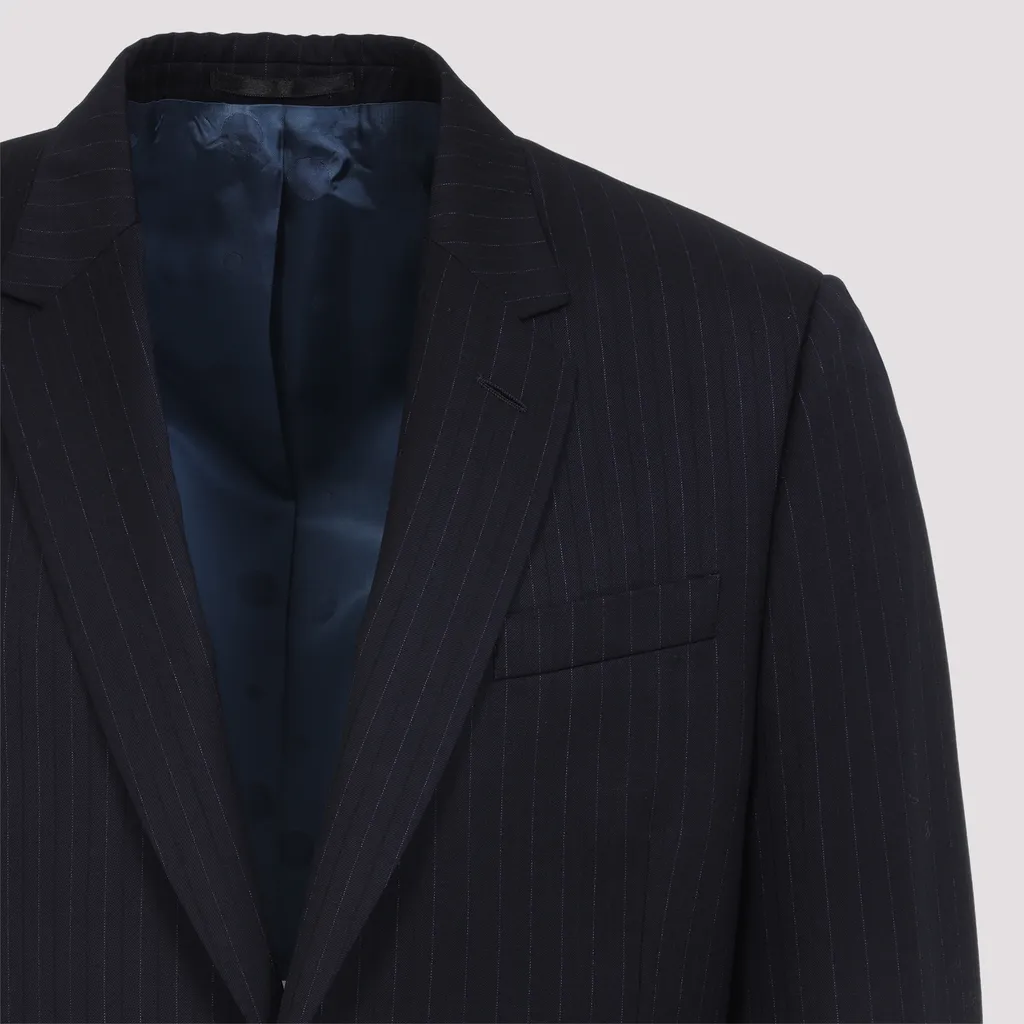 The Soho Tailored-Fit Pinstripe Suit