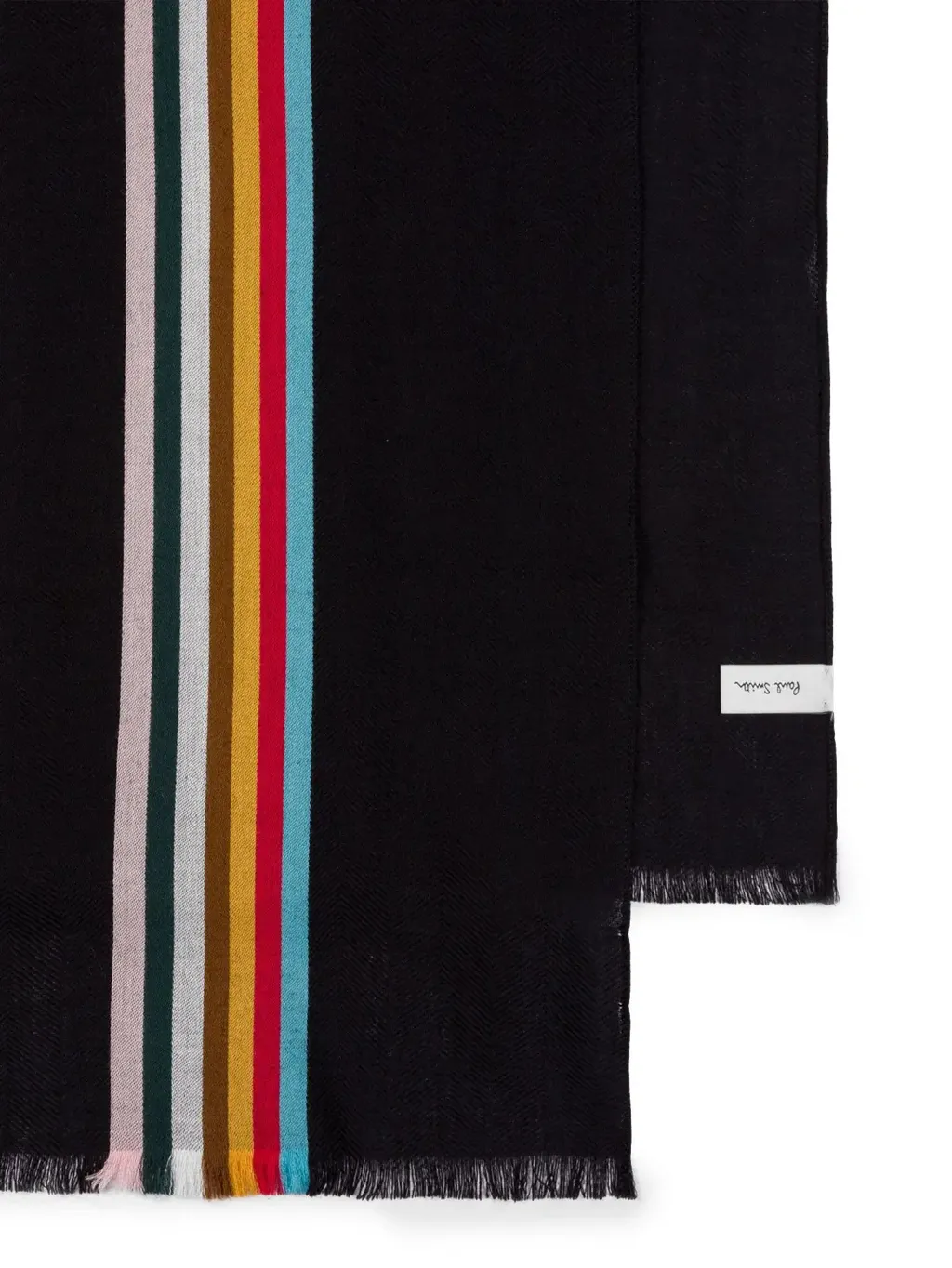 Logo-Stripe Scarf