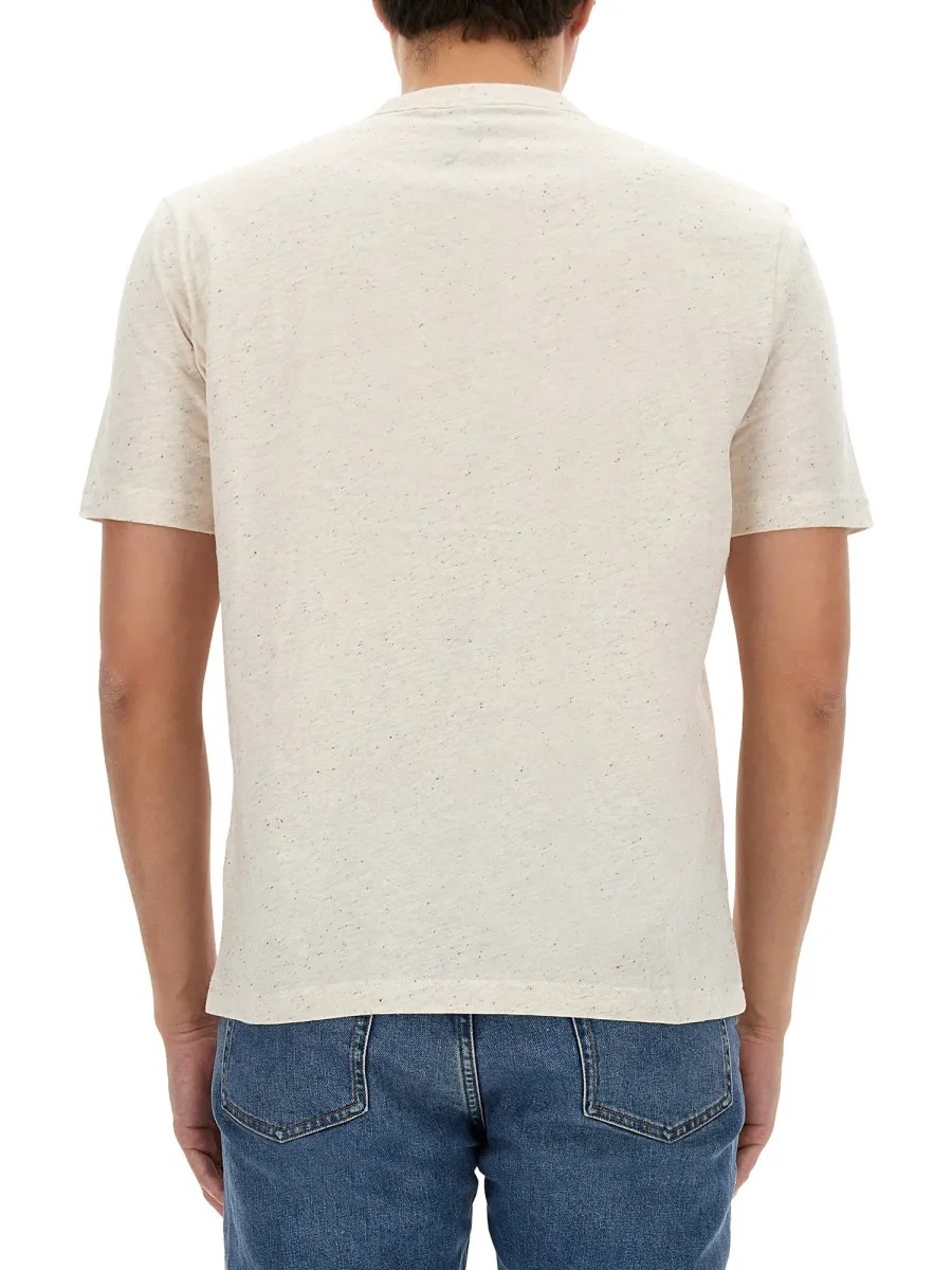 Palm Tree Print Crewneck T-Shirt