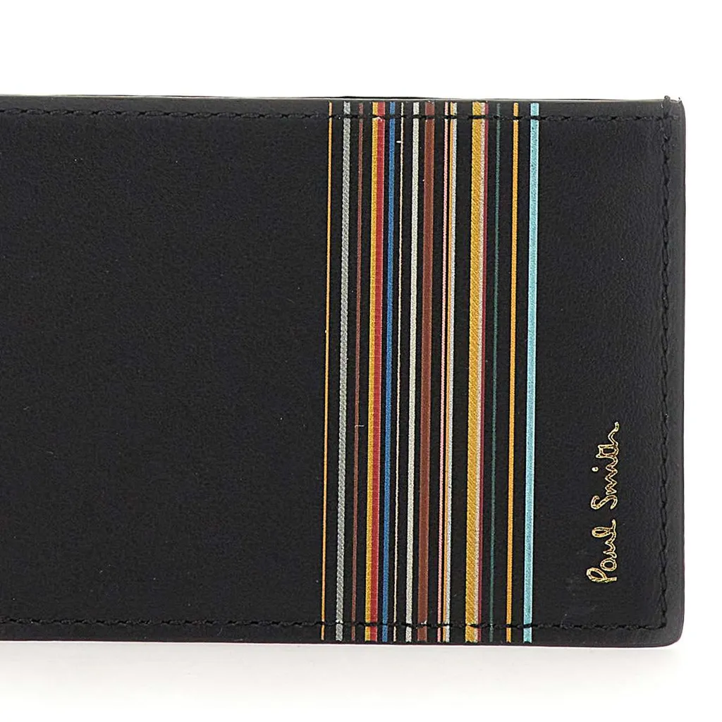 Signature Stripe Card Holder