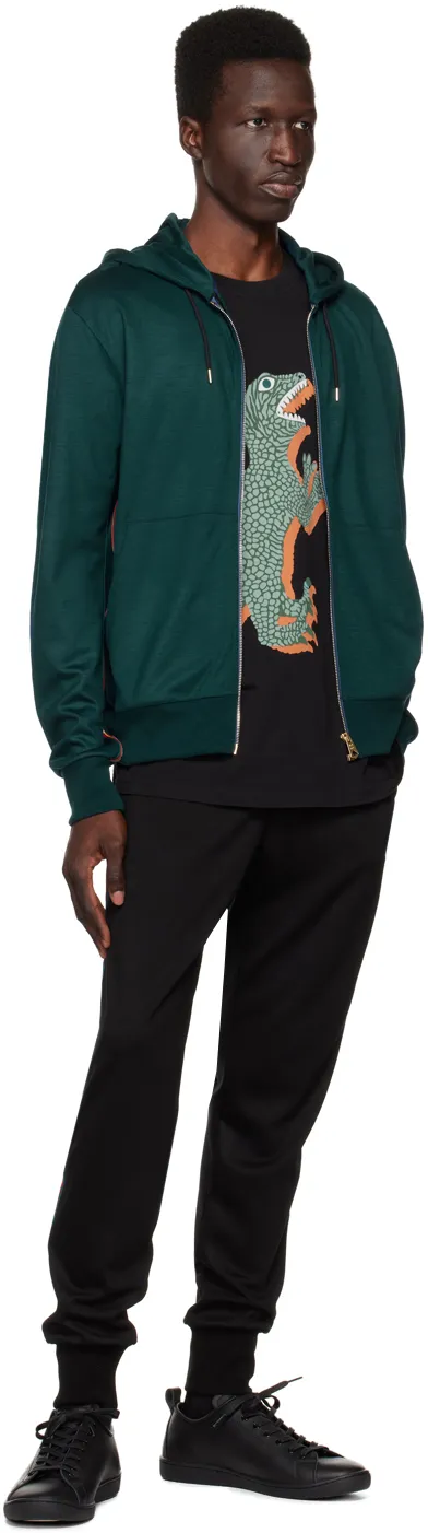 Logo Zipper Casual Jacket