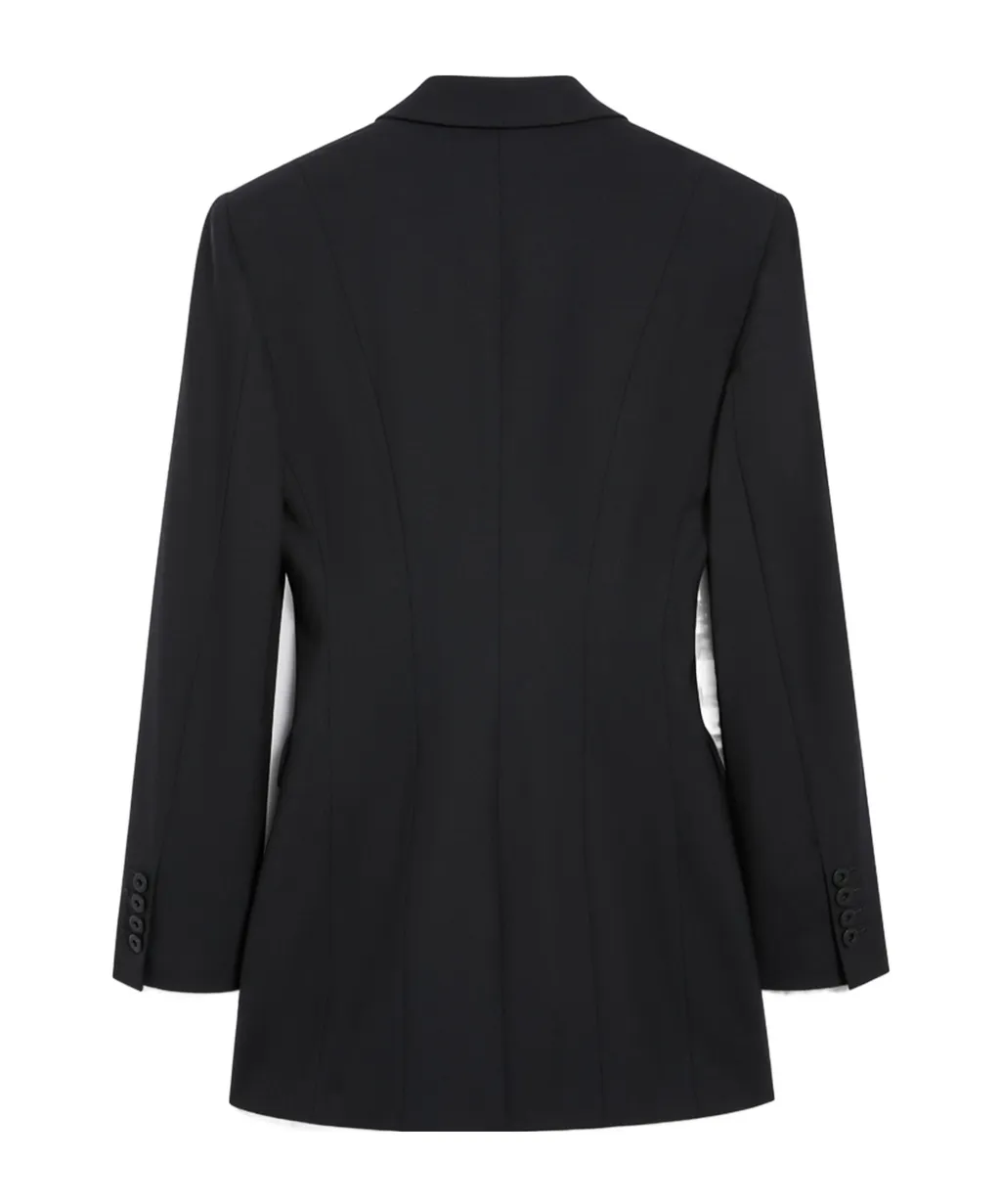 Single Button Maxi Jacket