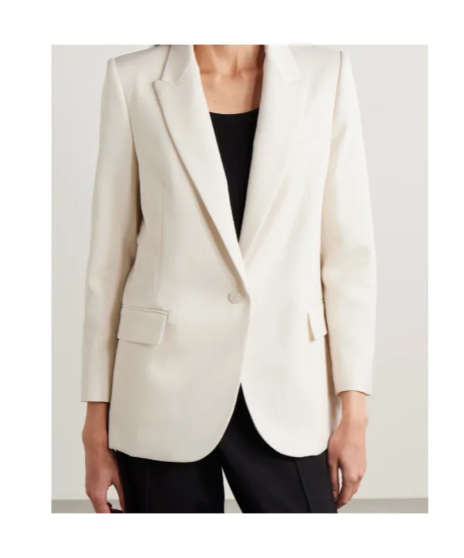 Long-Sleeved Suit Jacket