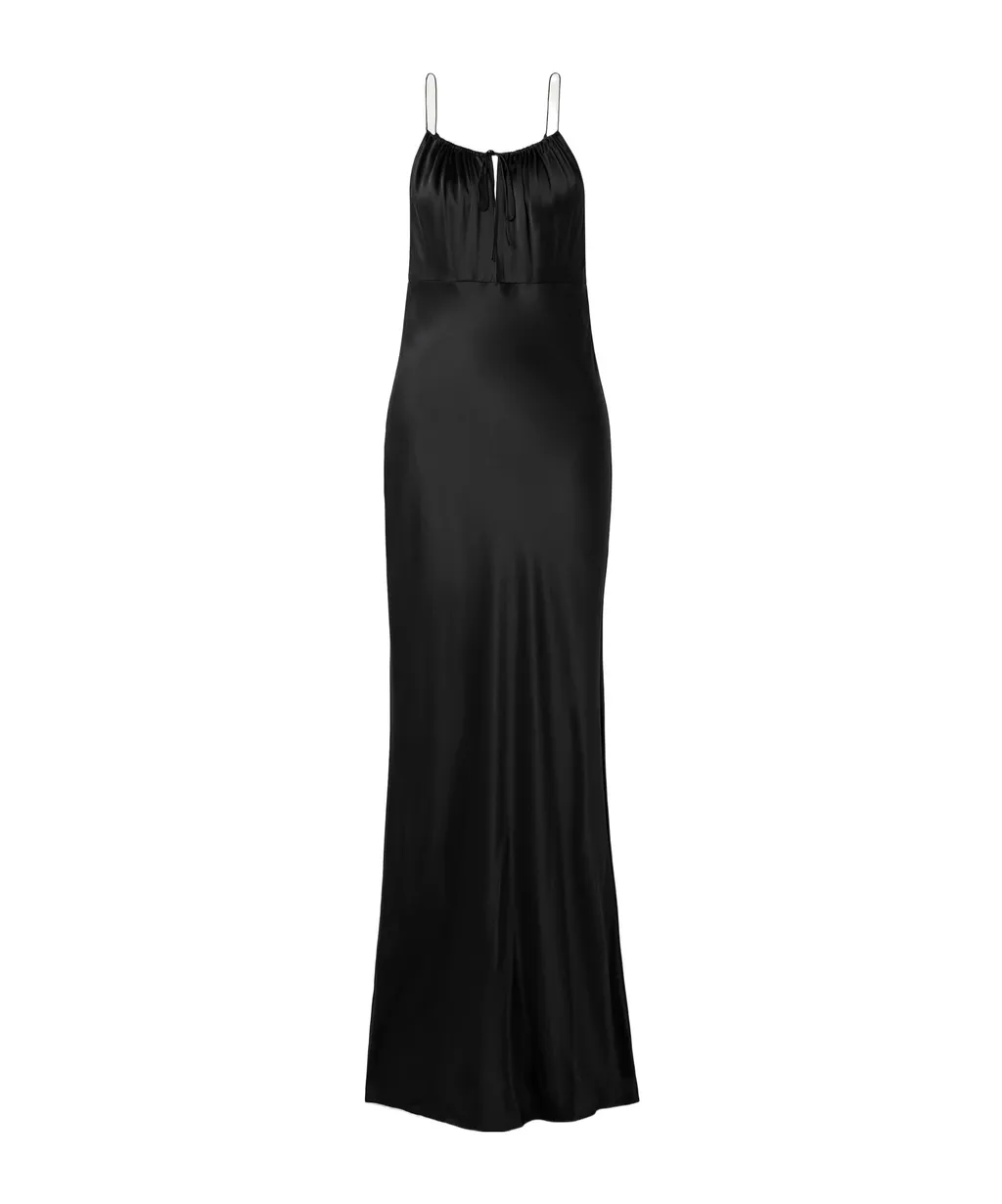 Ardelle Silk-Charmeuse Gown