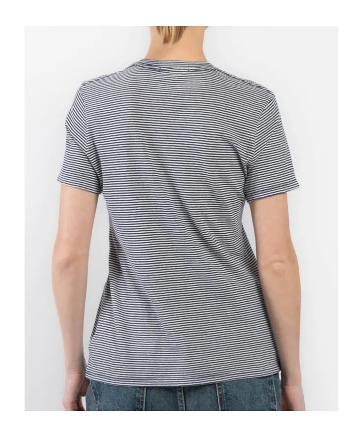 Lana Striped Cotton-Jersey T-Shirt