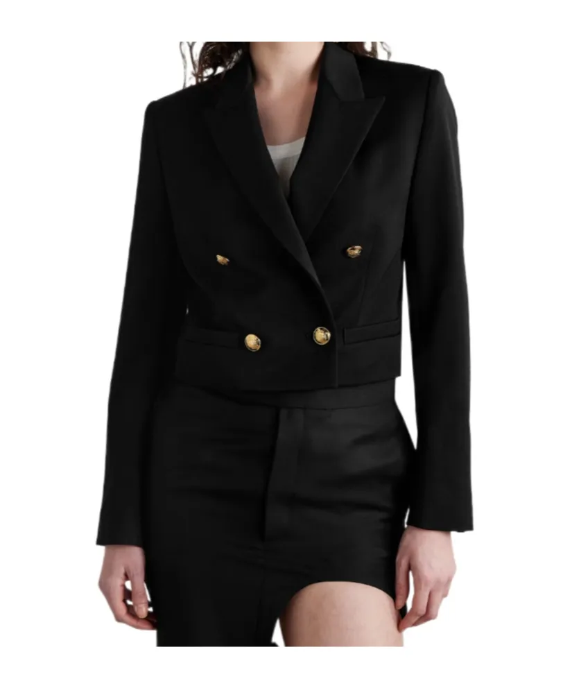 Long-Sleeved Suit Jacket