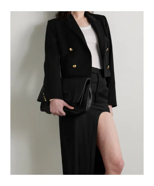 Long-Sleeved Suit Jacket