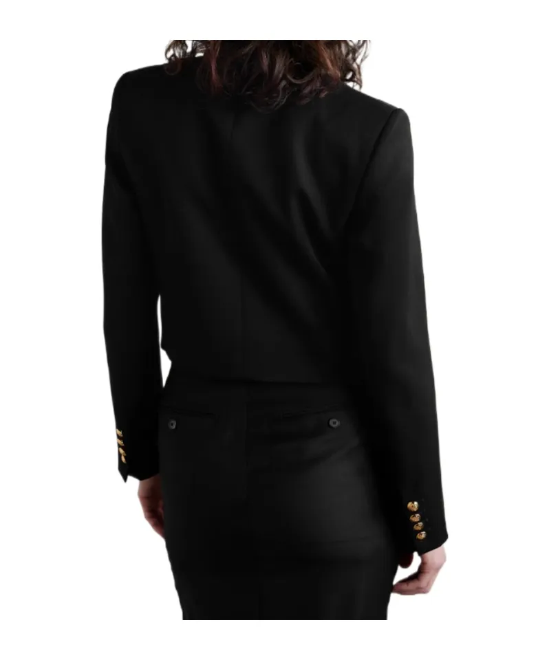 Long-Sleeved Suit Jacket