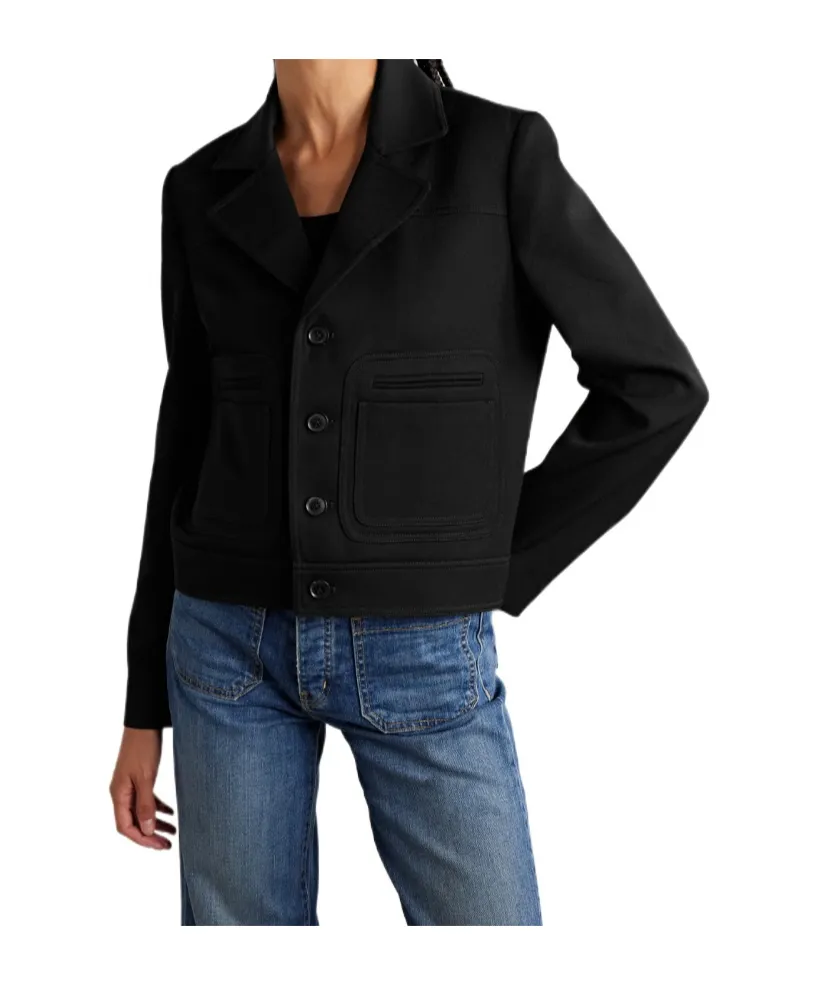 Georgy Wool-Gabardine Jacket