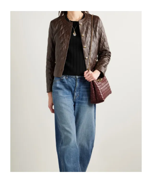 Amy Quilted Leather Jacket
