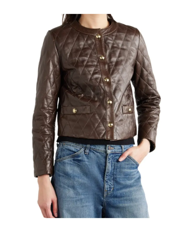 Amy Quilted Leather Jacket