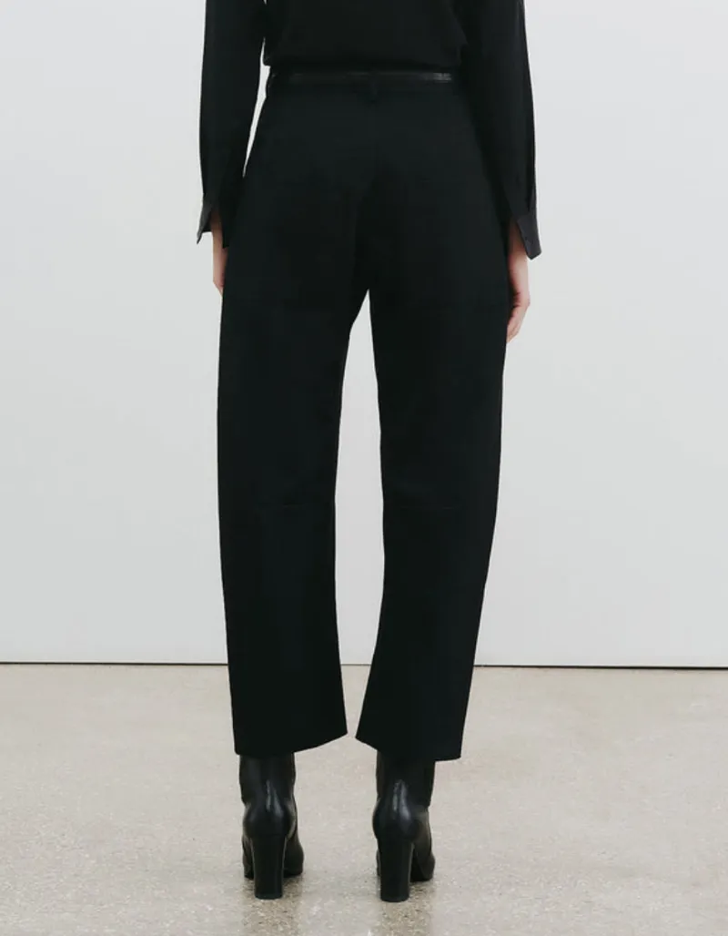 Shon Wool-Twill Tapered Pants