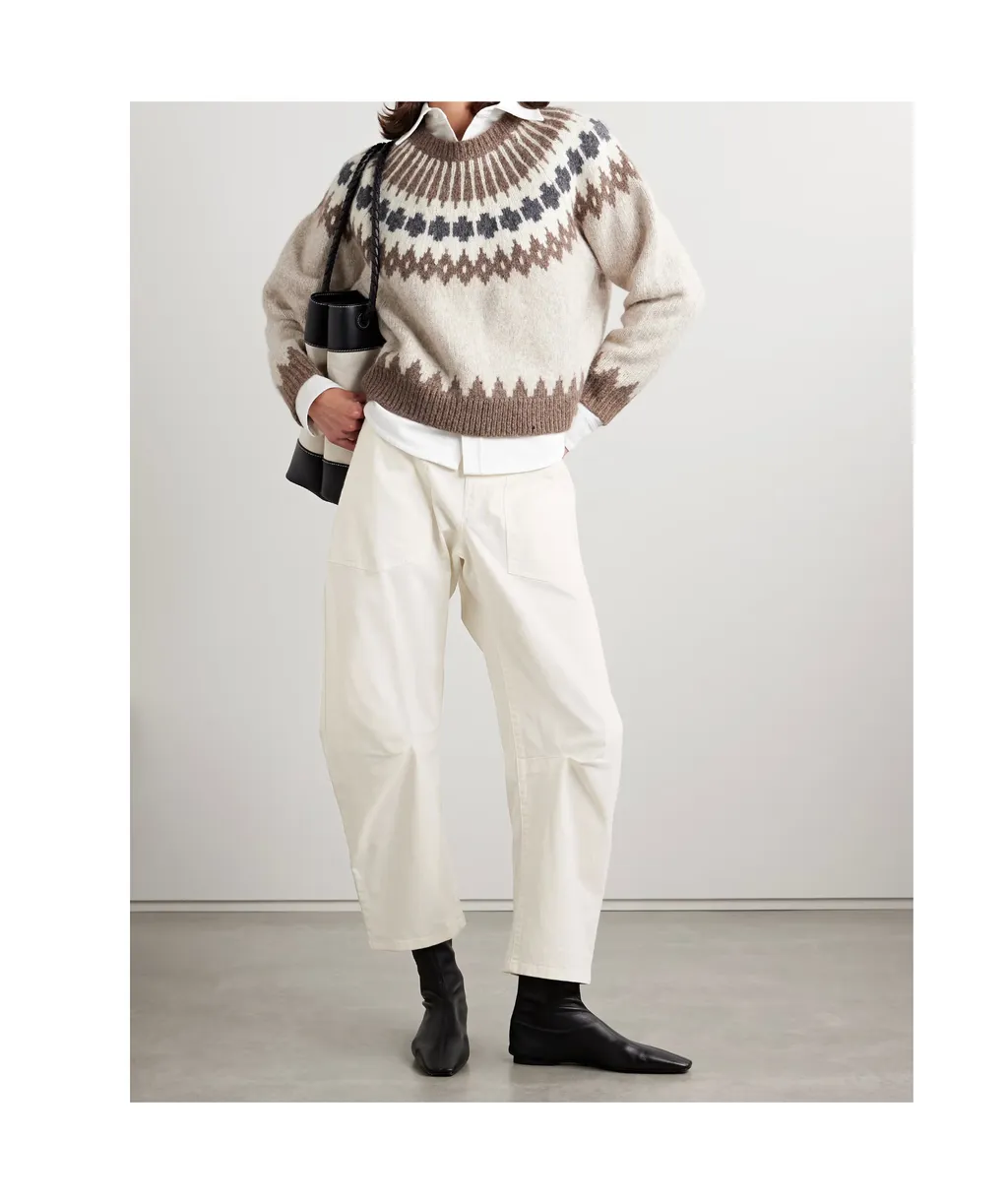 Shon Pleat Detail Track Pants