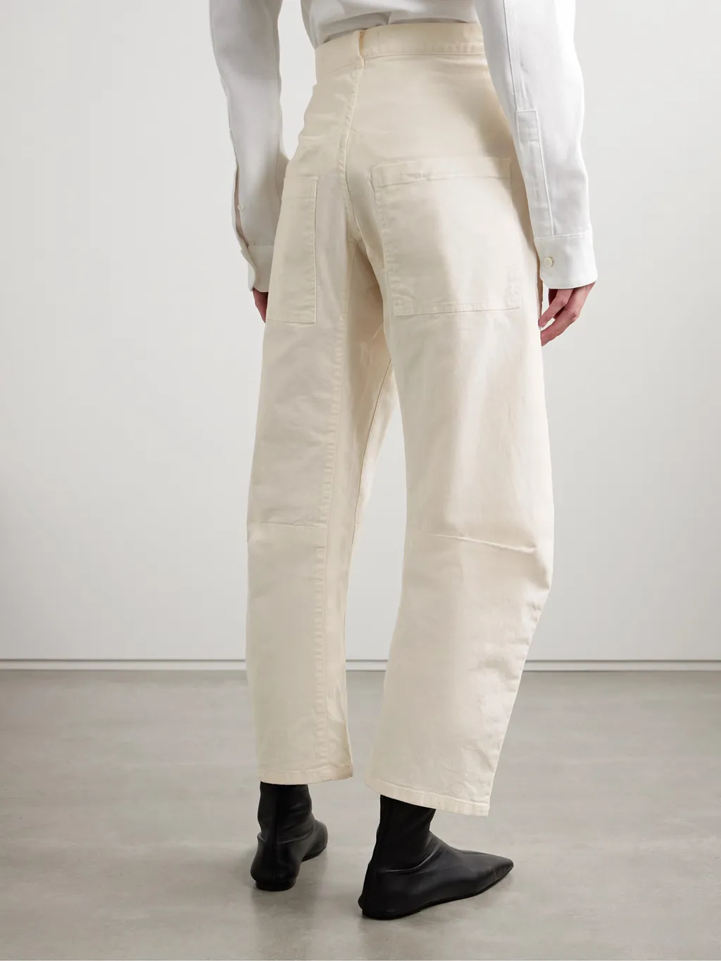 Shon Pleat Detail Track Pants