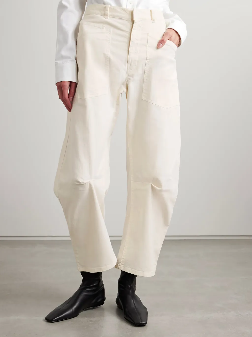 Shon Pleat Detail Track Pants