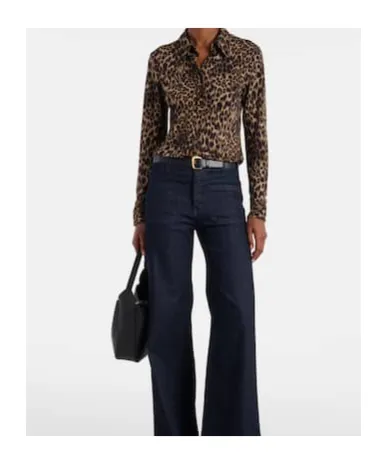 Celestine Leopard-Print Shirt