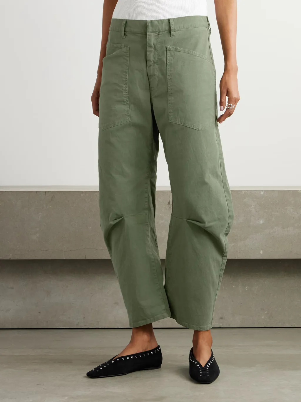 Shon Pleat Detail Track Pants