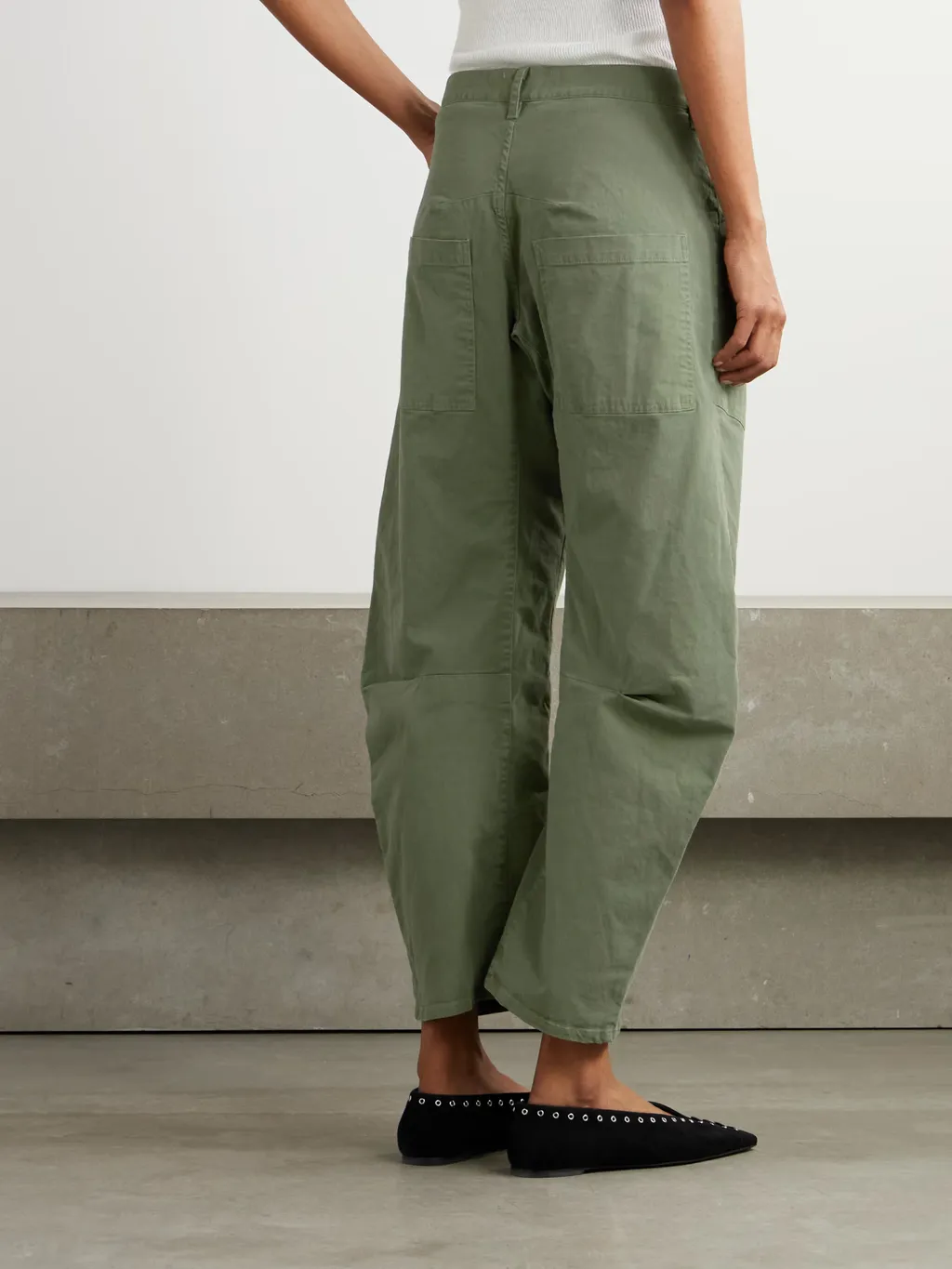 Shon Pleat Detail Track Pants