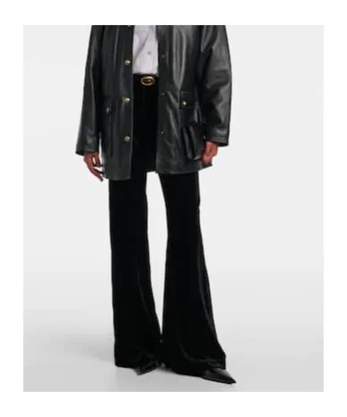 High-Waisted Casual Pants