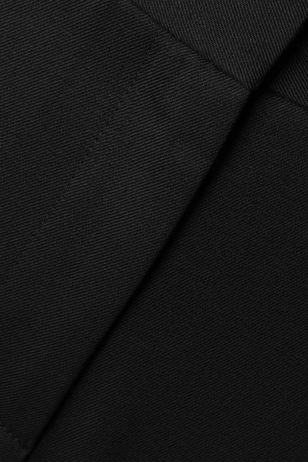Tel Aviv Wool-Blend Twill Straight-Leg Pants
