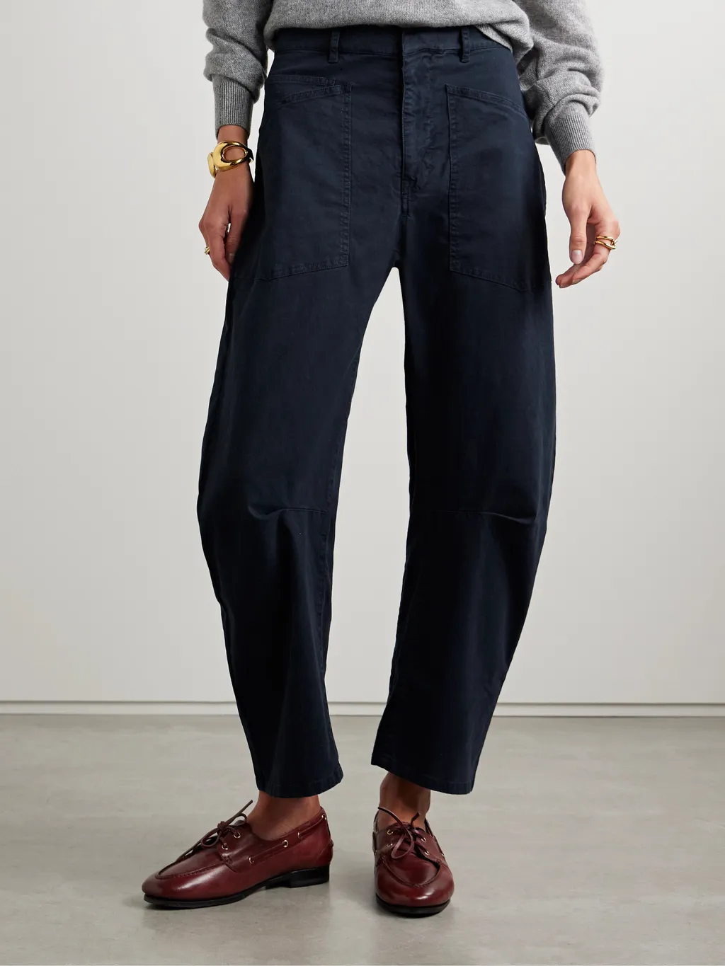 Shon Pleat Detail Track Pants