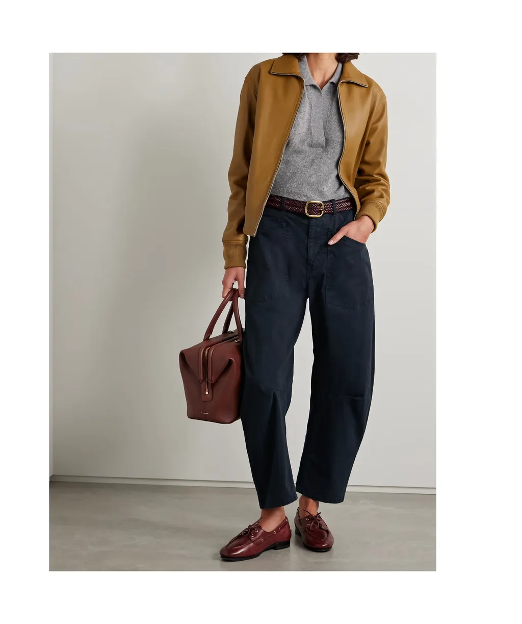 Shon Pleat Detail Track Pants