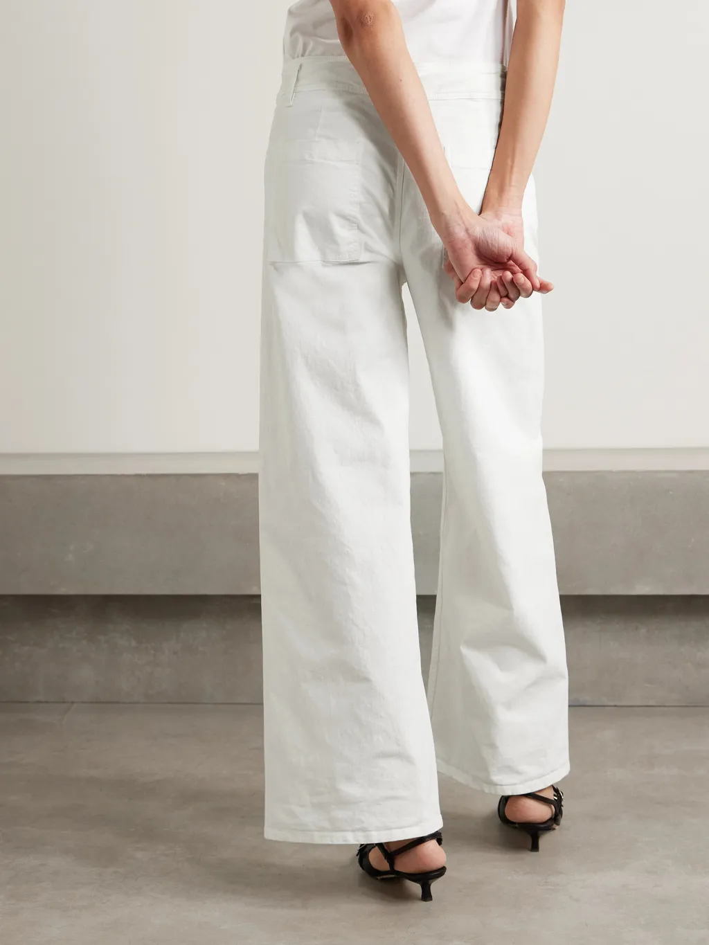 Megan High Waist Wide Leg Track Pants