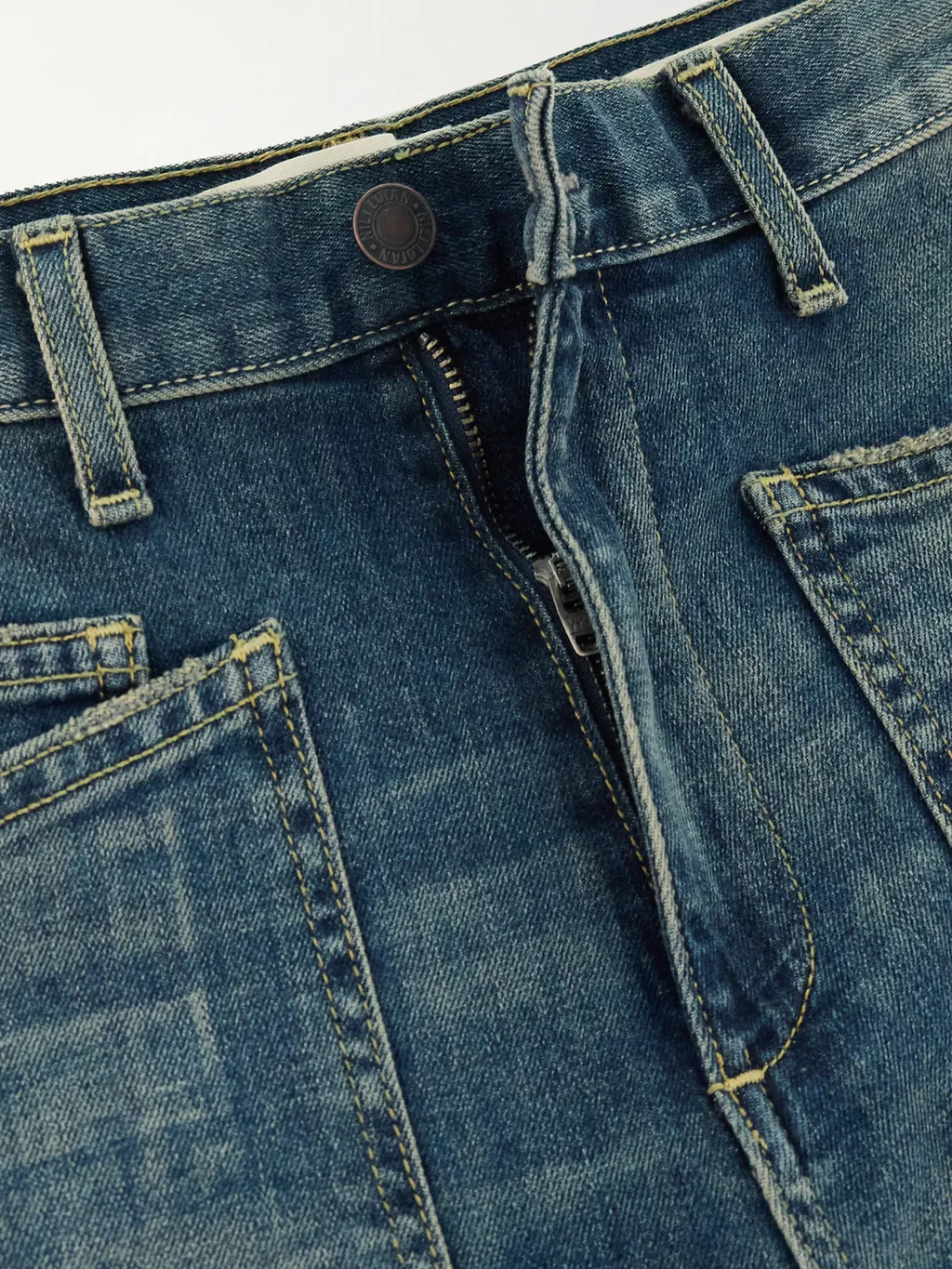 Shon Five-Pocket Denim Trousers