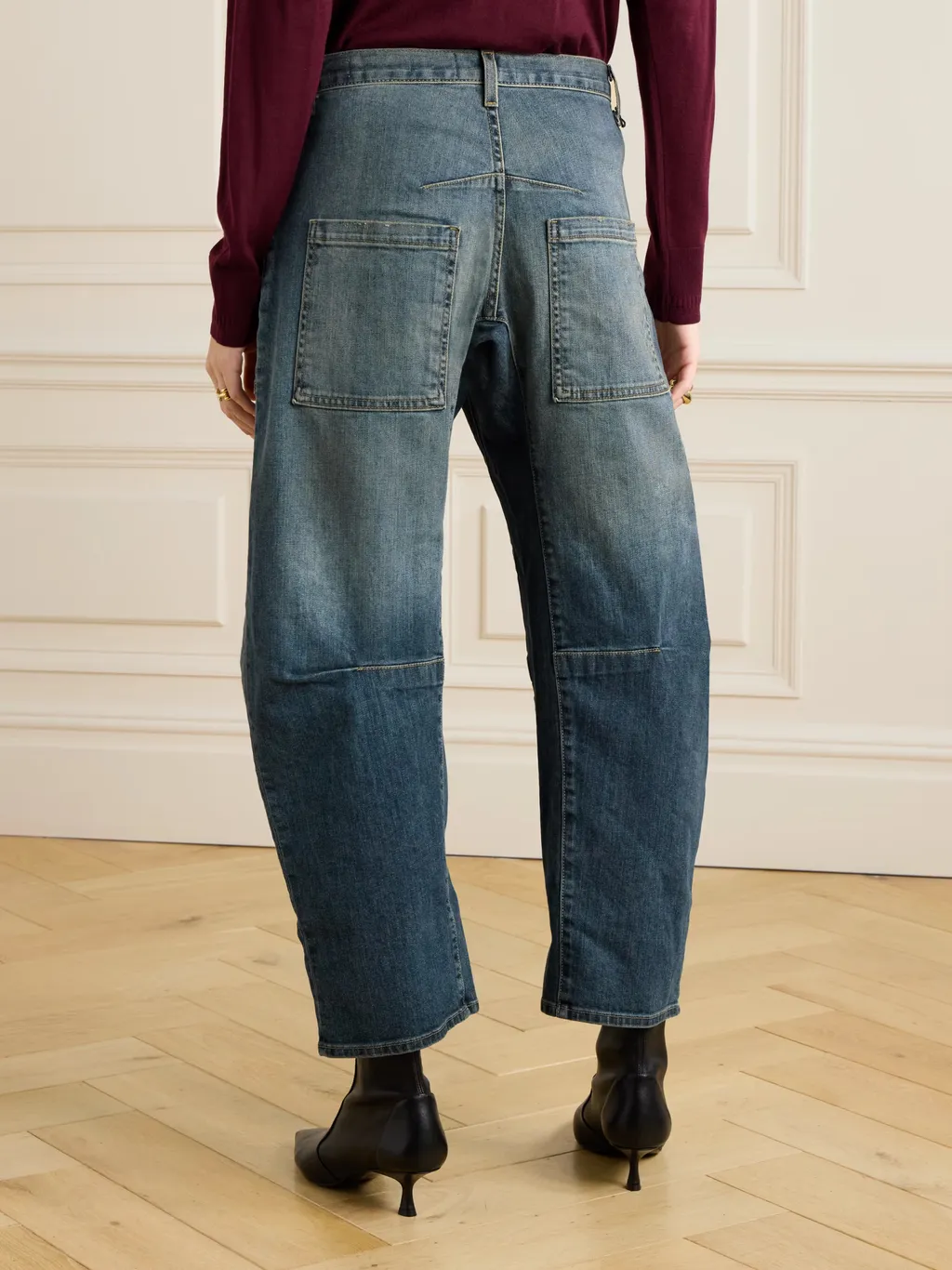 Shon Five-Pocket Denim Trousers