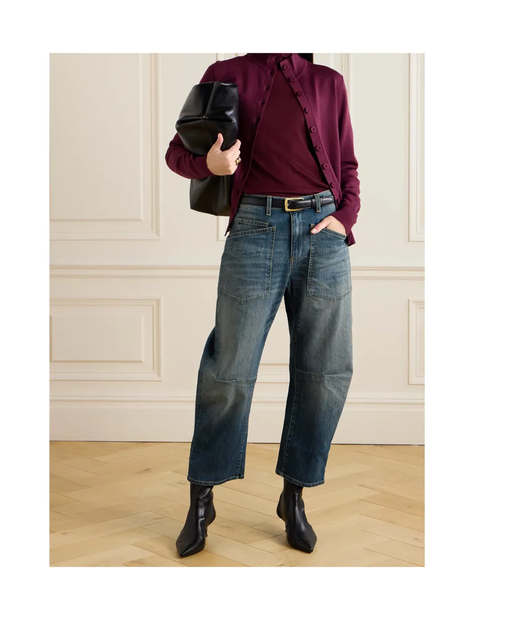 Shon Five-Pocket Denim Trousers