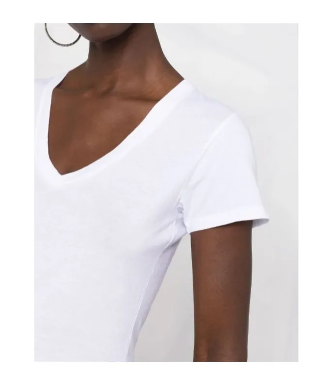 V-Neck Supima Cotton T-Shirt