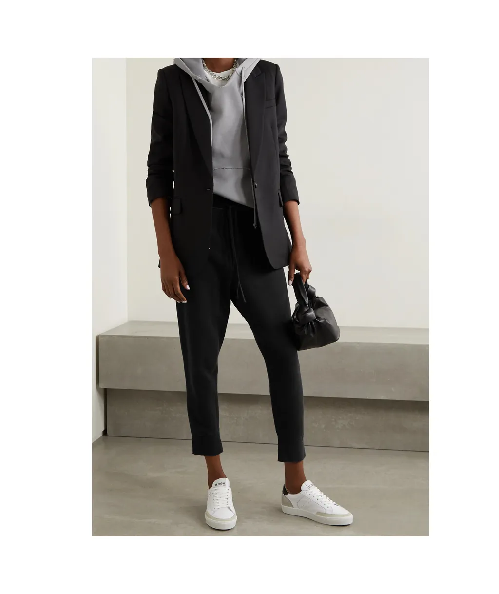 Cropped Casual Pants
