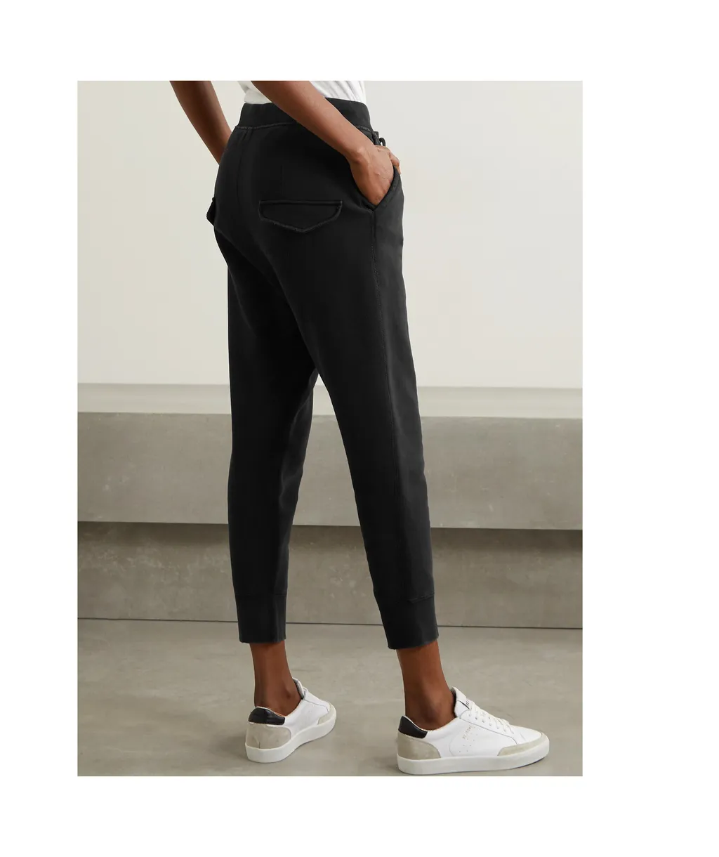 Cropped Casual Pants