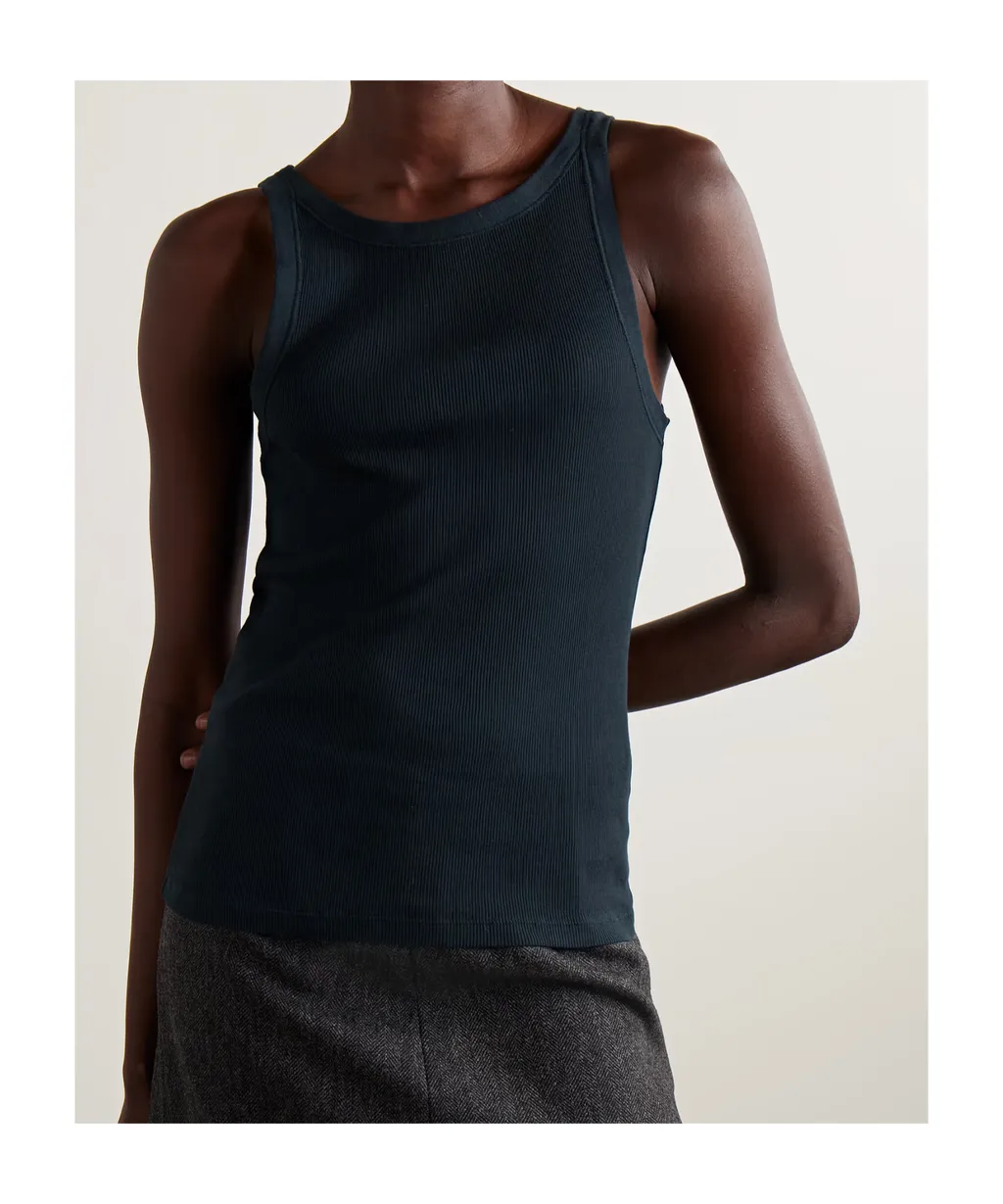 Jennifer Ribbed Tank Top